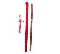 BESPORTBLE Portable Chinese Bamboo Flute C Key Lightweight Durable for Beginners Adults Easy to Play Traditional Musical Instrument with Natural Melodious Sound
