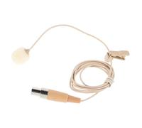 BESPORTBLE Portable Clip-on Lavalier Microphone Compact Small Mini Microphone for Interviews Public Speaking and Vlogging with 3-pin Xlr Connector Multipurpose Recording Mic