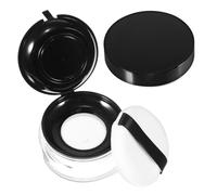 BESPORTBLE Portable Compact Loose Powder Container for Travel Lightweight Empty Cushion Foundation Case for Blush and Makeup Storage Sleek Cosmetic Storage Box for Women Vacation Business