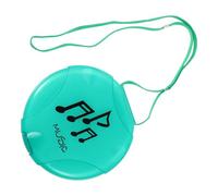 BESPORTBLE Portable DVD Storage Case for Cds and DVDs with Hard Plastic Material and Multifunctional Protecting Design, for Home and Concerts Use, Creative Green Disc Holder for Music Lovers