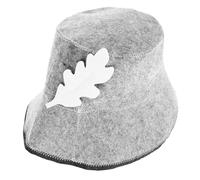 BESPORTBLE Portable Felt Sauna Hat for Women Thick Breathable Bathing Cap for Natural Hair and Curls Comfortable Lightweight Sweat Absorbent Hair Cover for Steam Rooms and Sauna Sessions