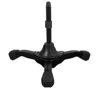 BESPORTBLE Portable Flute Holder Stand Black Tripod Musical Instrument Holder with Support for Clarinet and Wind Instruments Foldable Design Prevents Floor Damage Gift for Musicians