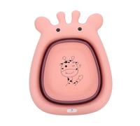 BESPORTBLE Portable Foldable Washbasin for New Born Bath Collapsible Baby Bath Plastic Children Washbasin TPE Material Multifunctional for Kitchen/Bathroom
