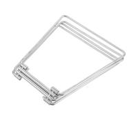 BESPORTBLE Portable Folding Outdoor Ice Box Rack with Slip Legs Lightweight Metal Cooler Stand for Camping Hiking Bbq Fishing and Beach Use Includes Carry Bag
