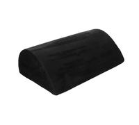 BESPORTBLE Portable Footrest Cushion with Handle for Travel and Gaming, Soft Breathable Crystal Velvet Memory Foam with Nonslip Bottom, Rectangular Ergonomic Design for Comfortable Under Desk