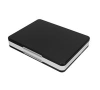 BESPORTBLE Portable Game Card Organizer Hard Plastic Storage Box Compatible with Switch Lightweight Multi Slot Holder for Travel Parties and Family Gaming Abs with Silicone Protection