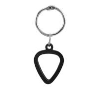 BESPORTBLE Portable Guitar Pick Holder Keychain with Nonslip Silicone Base Compact Lightweight Plectrum Storage Case for Musicians Stable Pick Organizer for Acoustic and Electric Guitars