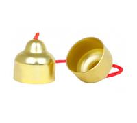 BESPORTBLE Portable Hand Cymbal Bell Copper Plated Education Enhances Rhythm Skills and Musical Interest for Performance and Learning