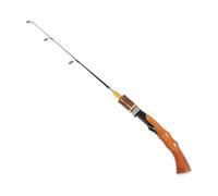 BESPORTBLE Portable Ice Fishing Pole Lightweight Telescopic Fishing Rod Outdoor Gear Fpr Material and Convenient Storage Random Color