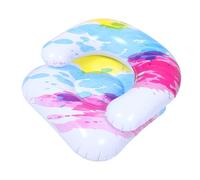 BESPORTBLE Portable Inflatable Chair Colorful Sofa Back Support Floor Seat Lightweight for Indoor Outdoor Use Easy Setup Comfortable Sitting for Newborns