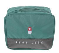 BESPORTBLE Portable Large Capacity Medicine Storage Bag with Waterproof Oxford Cloth and Multi-Grid Separation Design, Solid and Sturdy First Aid Organizer Suitable for Schools and Home Use