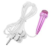 BESPORTBLE Portable Microphone Mini Mobile Phone Microphone for Singing