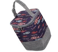 BESPORTBLE Portable Milk Bottle Bag with Aluminum Foil Insulation for Outdoor Use and Small Fish Storage