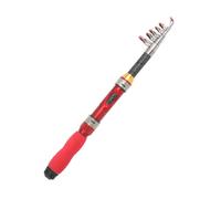 BESPORTBLE Portable Mini Telescopic Fishing Rod Lightweight Travel Pole for Freshwater and Saltwater Fishing Cork Grip Suitable for Beginners Adults