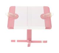 BESPORTBLE Portable Music Stand Adjustable Height Folding Sheet Music Rack for Keyboard Reading Rack Clips for Cookbook Recipe Book Holder