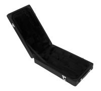 BESPORTBLE Portable Oboe Storage Box Leather Oboe Carrying Case Organizer Box for Travel Rotating Side Buckles and Fleece Lined Interior for Woodwind Instrument Protection