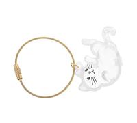 BESPORTBLE Portable Pet Memory Capsule Cute Aesthetic Keychain Dog Hair Keepsake Jar Storage Bottle Cat Hair Keychain Holder Pet Keepsake Handbag Charms Transparent Abs