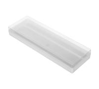 BESPORTBLE Portable Plastic Microscope Slide Holder for Lab Experiments and Field Research, Rectangular Design Holds 10 Glass Slides with Systematic Sorting and Easy Access