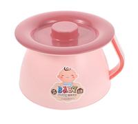 BESPORTBLE Portable Plastic Toilet Training Potty with Lid and Handle Indoor Bedside Urinal for Seniors and Pregnant Women Multipurpose Pee Bucket for Elderly Travel Camping and Home Use