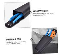 BESPORTBLE Portable Pruning Shears Waist Pouch Small Lightweight Scissors Storage Bag for Garden Secateurs and Fruit Shears Convenient Compact Tool Organizer for Landscaping and Home Use