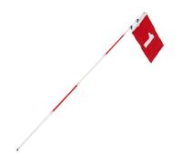 BESPORTBLE Portable Section Golf Flagstick Set with Durable Hole Cup for Backyard and Driving Range Professional Putting Green Practice Accessory for Indoor and Outdoor Training