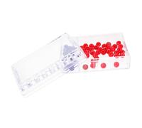 BESPORTBLE Portable Small Manual Lottery Ball Machine Transparent Picker for Bingo Games Party Props Lightweight and Fair Random Drawing for Cafe Karaoke Restaurant Nightclub Use