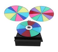 BESPORTBLE Portable Spinning Wheel with Dry Erase Surface Slots Roulette for Events Games Efficient Decision Making Base for Classrooms Meetings