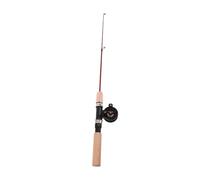 BESPORTBLE Portable Telescopic Ice Fishing Rod Kit with Reel Ultraportable Short Spinning Pole for Winter Adjustable Fishing Gear Built for Low Temperature High Sensitivity for Precise