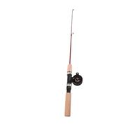 BESPORTBLE Portable Telescopic Ice Fishing Rod with Reel Combo Adjustable Ultraportable Short Collapsible Fishing Pole for Winter Saltwater Freshwater Anglers