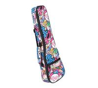 BESPORTBLE Portable Ukulele Carry Bag with Shoulder Strap, Lightweight Waterproof Acoustic Guitar Case for Family and Friends, 21-inch Ukulele Storage Pouch