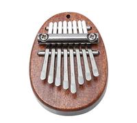 BESPORTBLE Portable Wooden Kalimba Key Finger Piano Compact Musical Instrument for All Ages Smooth Tones for Music Beginners and Easy to Play and Store