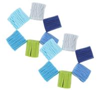 BESPORTBLE Pre-Cut Acrylic Wool Latch Hook Yarn 12Pcs for Rug Making Kit with Comfortable Touch for Sewing DIY