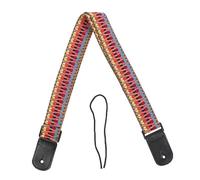 BESPORTBLE Premium Cotton and Leather Ukulele Strap with Belt Weave, Skin-friendly and Safe for Classical and Electric Guitars, Stylish and Practical Instrument Accessory for Ukulele Players