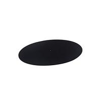 BESPORTBLE Premium Wool Turntable Mat Static Vibration Reducing Pad for Vinyl Record Players Diameter Compatible with All Standard Platters Non Slip Grooves for Optimal Playback Quality