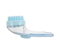 BESPORTBLE Press-to-Dispense Shampoo Brush with Ergonomic Extended Handle, Scalp Brush Shower Tool for Travel and Home Use, Durable AS Material
