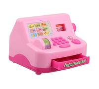 BESPORTBLE Pretend Cash Register for Cash Register Plaything with Scanner and Sounds Engaging Educational for Cognitive Development and Multiplayer Fun for Family Bonding and Teamwork