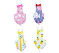 BESPORTBLE Printed Bird Diaper for Parrots Lightweight Flight Suit Buckle Strap Easy to Clean Cute Grey Cat Print Clothes Supplies for Your Feathered Friend