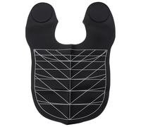 BESPORTBLE Professional Black Leather Hair Neck Tray for Hairdressing with Stable Solid Support, for Hair Styling and Perming in Salons and Ordinary Families