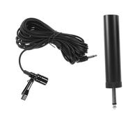 BESPORTBLE Professional Condenser Lapel Microphone for Instruments 5m Cable Omnidirectional Mini Mic for Stage Performance and Recording