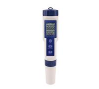 BESPORTBLE Professional Digital Salinity Tester Pen with Accurate and Fast Response, Temperature Measurement Function, Plastic Body, for Water Laboratories and Swimming Pools, Includes 3 X