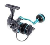 BESPORTBLE Professional Fishing Reel Lightweight Compact Design for Outdoor Sea and Freshwater Fishing with Ergonomic Handle Metal Construction No Shake Performance for Travel and Gift