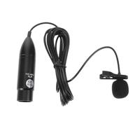 BESPORTBLE Professional Lavalier Microphone with Xlr Three-pin Interface Mic for Recordings Speeches and Live Streaming Easy Play Setup