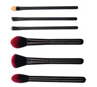 BESPORTBLE Professional Makeup Brush Set and Plastic Handles 6pcs Lightweight Artificial Fiber Bristles Easy Cleaning Cosmetic Tools for Women for Blush and Contour Application