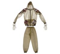 BESPORTBLE Professional Outdoor Mosquito Suit, 1Set Breathable Mesh Jacket with Hood and Pants - Net Clothing Protection from Bugs, Flies, Gnats, No-See-Ums & Midges | X-Large