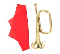 BESPORTBLE Professional Trumpet Alloy Bugle Music Instrument for Beginners Students Lightweight