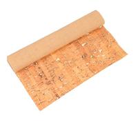 BESPORTBLE Pu Leather Fabric Sheet with Wood Grain Texture, Suitable for DIY Leather Craft Projects, Can be Sewn by Hand or Machine, for Making Hair Accessories and Bracelets