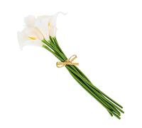 BESPORTBLE Pu Mini Yellow Center Home Artificial Flower Decor 10pcs Artificial Plants for Room Decoration