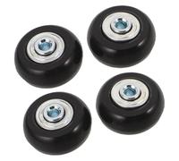 BESPORTBLE Pu Quiet Suitcase Wheels Replacement Kit 40x18mm 4pcs Silent Swivel Casters for Single Double Wheel Luggage Repair Suitable for Travel and Business Trips