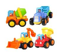 BESPORTBLE Pull Back Car Light Green Dump Truck Model for Early Learning Safe and Engineering Vehicle for Boys No Battery Needed Fun Educational