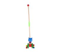 BESPORTBLE Pull To Stand Toys: Wooden Toddler Push Cart With Cute Animal Design - Multifunctional Baby Walking Toy For Learning And Play
